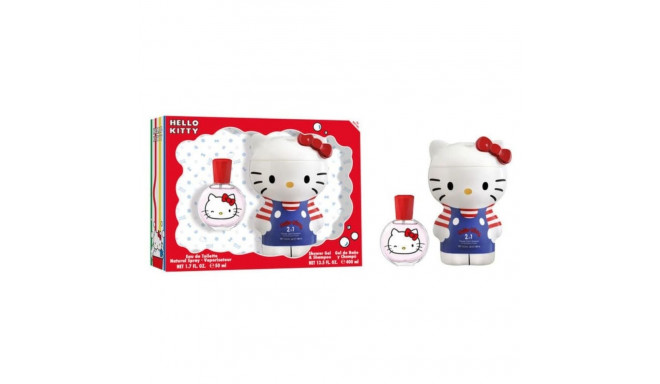 Reisi Tualett-tarvete Kott Hello Kitty Hello Kitty Set Colonia Gel Ducha Lote 2 Tükid, osad