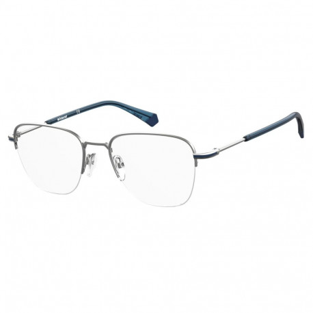 Men' Spectacle frame Polaroid PLDD386GR81 Grey Ø 53 mm