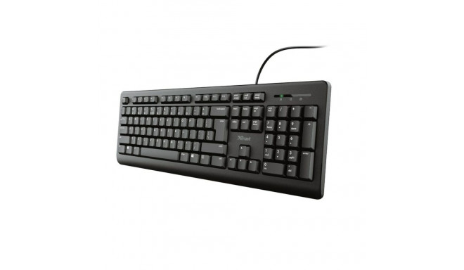 Keyboard Trust 23880 Black English EEUU QWERTY