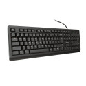Klaviatuur Trust 23880 Must Inglise EEUU QWERTY