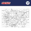 Laste pusle Mickey Mouse Kahesuunaline 108 Tükid, osad 70 x 1,5 x 50 cm (6 Ühikut)