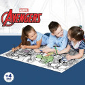 Laste pusle The Avengers Kahesuunaline 108 Tükid, osad 70 x 1,5 x 50 cm (6 Ühikut)