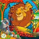 Laste pusle The Lion King Kahesuunaline 24 Tükid, osad 70 x 1,5 x 50 cm (12 Ühikut)