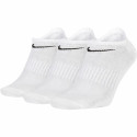 Ankle Socks Nike Everyday Lightweight 3 pairs White - 46-50