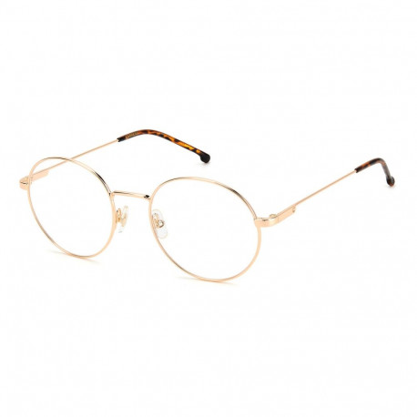 Unisex' Spectacle frame Carrera CARRERA2040TD Golden Ø 52 mm