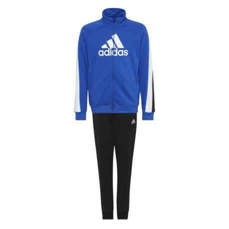 Children’s Tracksuit Adidas Colourblock Blue Black - 15-16 Years