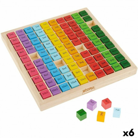 Oskuste Mäng Woomax 101 Tükid, osad 19 x 2 x 19 cm (6 Ühikut)