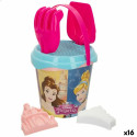 Pludmales rotaļu komplekts Princesses Disney Ø 18 cm (16 gb.)