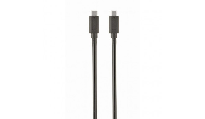 USB-C-kaabel GEMBIRD CCP-USB3.1-CMCM-1M Must 1 m