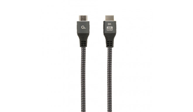 HDMI cable with Ethernet GEMBIRD Select Plus Series Black 2 m
