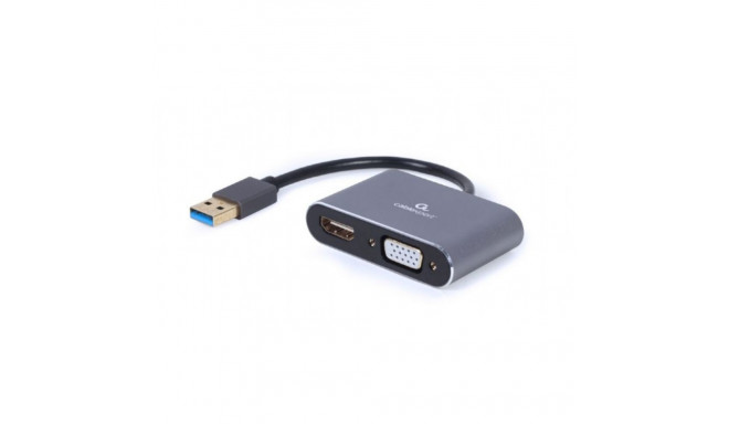 Адаптер USB — VGA/HDMI GEMBIRD