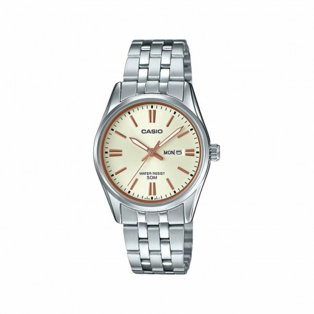 Naiste Kell Casio LADY DAY & DATE - CHAMPAGNE (Ø 30 mm)
