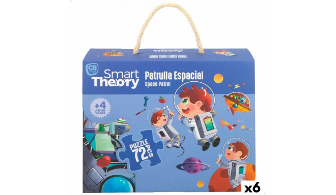 Puzzle Colorbaby Space Patrol 72 Pieces 90 x 60 cm (6 Units)