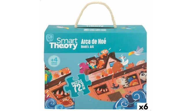 Puzle un domino komplekts Colorbaby Noah's Ark 72 Daudzums 90 x 60 cm (6 gb.)