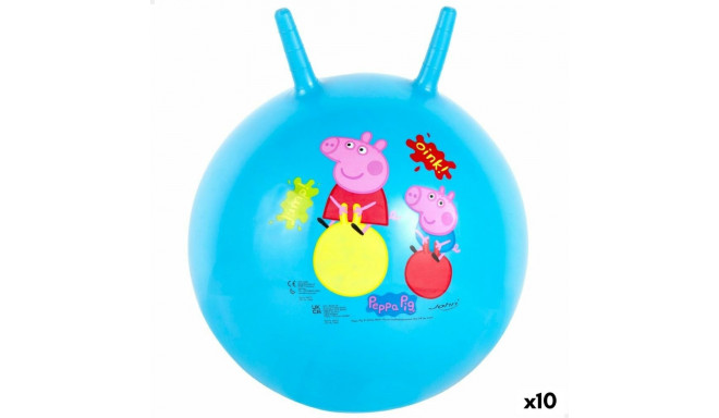 Šokinėjantis kamuolys Peppa Pig Ø 45 cm Zils (10 gb.)