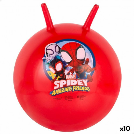 Party Popper Spidey Ø 45 cm Punane (10 Ühikut)