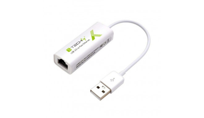 USB-Ethernet Adapter Techly 107630 15 cm