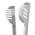 Grillimisvahendite komplekt Aktive 4 Tükid, osad Barbeque-grill Roostevaba teras 10 x 42 x 4 cm (4 Ü