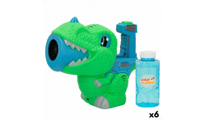 Bubble Blowing Game Colorbaby Green Dinosaur 150 ml 20 x 17 x 9 cm (6 Units)