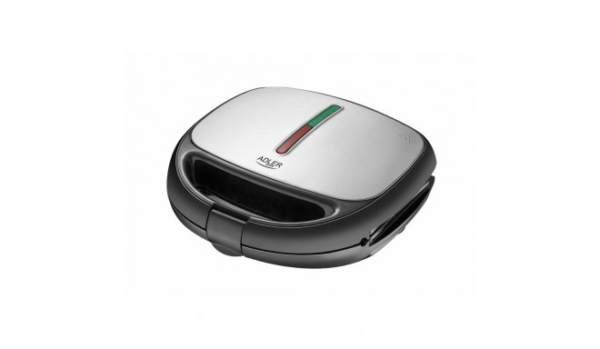 Sandwich Maker Adler AD 3040 Black Grey 1200 W