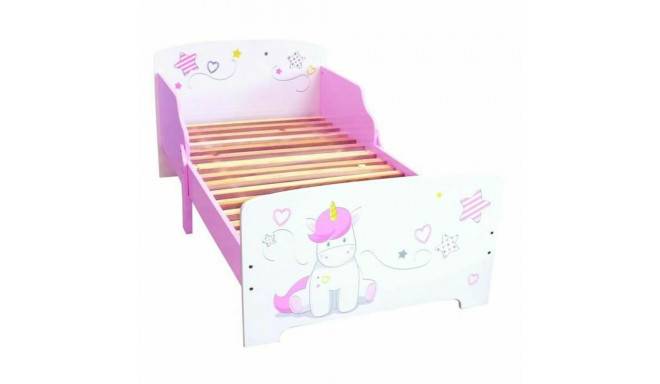 Bed Fun House Unicorn MDF Wood 144 x 77 x 59 cm