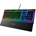 Механическая клавиатура SteelSeries APEX 3 Чёрный французский AZERTY