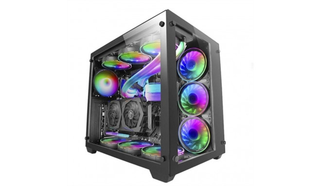 ATX Semi-tower Box Mars Gaming MCV3 Black