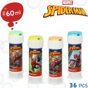 Bubble blower Spider-Man 60 ml 3,8 x 11,5 x 3,8 cm (216 Units)