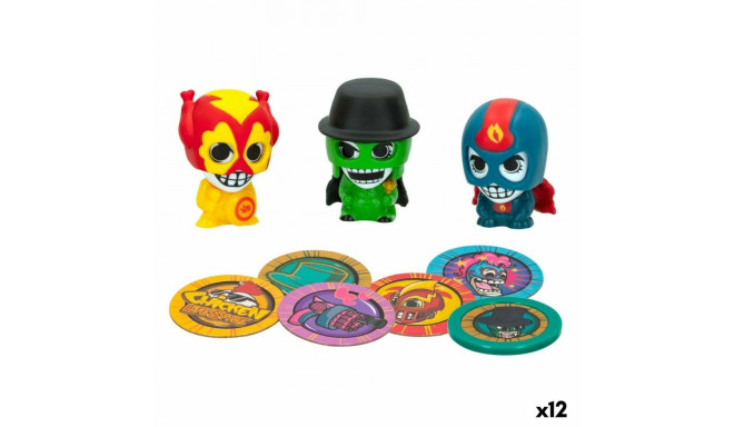 Action Figures Eolo Super Masked 3 x 4,5 x 3,5 cm (12 Units)