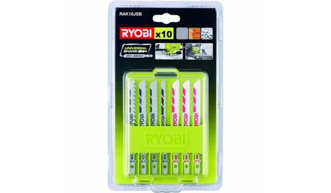 Saw Blade Ryobi RAK10JSB Jigsaw 10 Pieces