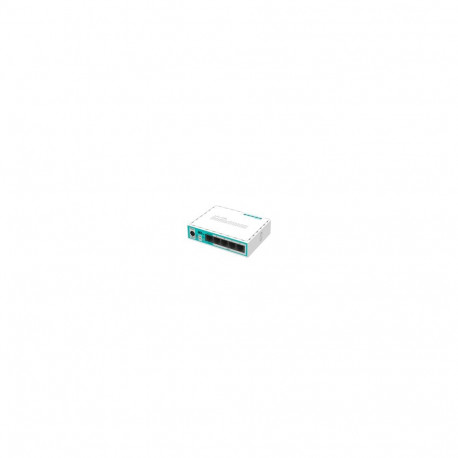 MikroTik ruuter RB750R2 hEX lite 5-pordine 10/100Mbit/s ethernet lan (RJ-45)