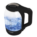 Esperanza EKK025K YUKON - Electric Kettle 1 7L  GLASS WITH LED LIGHT