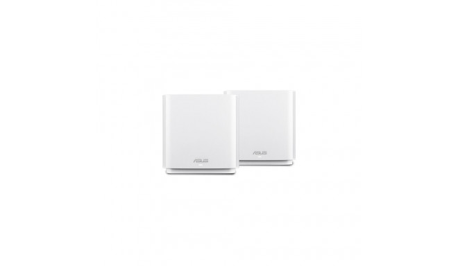 Asus Router ZenWifi AC (CT8) 2 Pack 802.11ac  10/100/1000 Mbit/s  Ethernet LAN (RJ-45) ports 3  Mesh