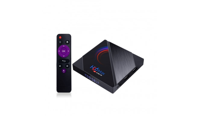 Tvix H96 Max H616 4K Media Player Smart TV Box 4GB + 64GB Android 10 Bluetooth / Wi-Fi 5G Black