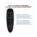 CP G10s Universāla Smart TV Air Mouse - Bluet