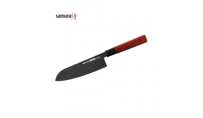 Samura Okinawa Stonewash Virtuves Santoku nazis 175mm no AUS 8 Japāņu tērauda  58 HRC