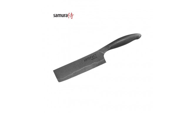 Samura Artefact Kitchen Nakiri universal knife 170 mm AUS-10 Damascus Japan steel 59 HRC