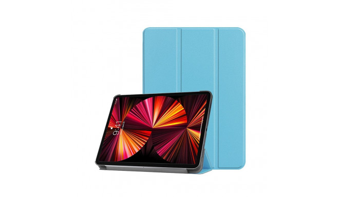 iLike Tri-Fold Eco-Leather Stand Case Lenovo M10 Plus 10.6'' 3rd Gen TB125 / TB128 (2022) Sky Blue