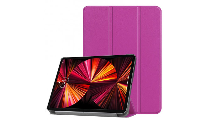 iLike kolme kokkupandav ökonahast ümbris Lenovo M10 Plus 10.6'' 3rd Gen TB125 / TB128 (2022) lilla
