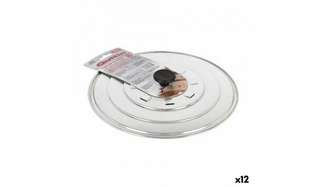 Frying Pan Lid with Steam Holes Quttin Aluminium Ø 32,5 cm (12 Units)