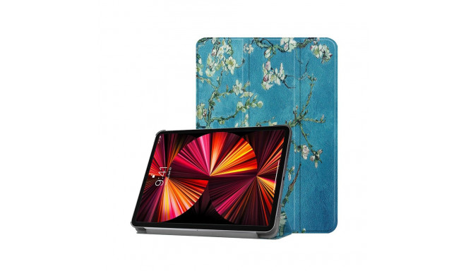 iLike Tri-Fold Eco-Leather Stand Case Apple iPad Air 4 10.9'' (2020) / iPad Air 5 (2022) Sakura