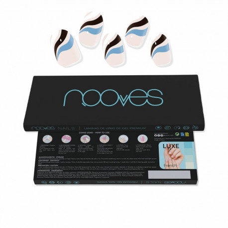 Gel Nail Foils Nooves Flowing stream (20 gb.)