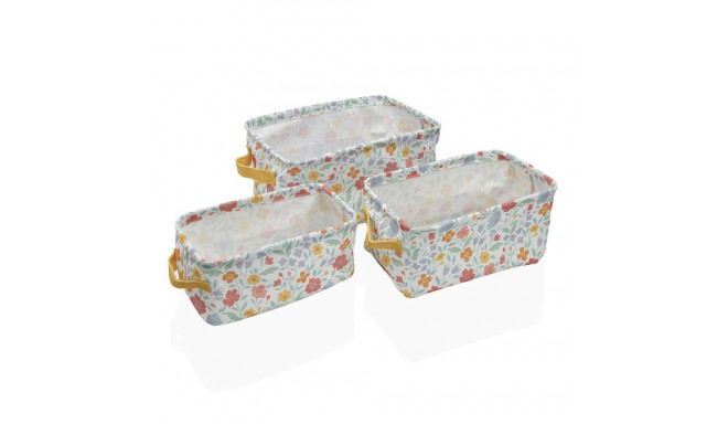 Basket set Versa Flandes 18 x 14 x 28 cm 28 x 18 x 14 cm