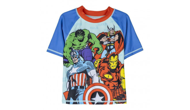 Bathing T-shirt The Avengers Blue - 4 Years