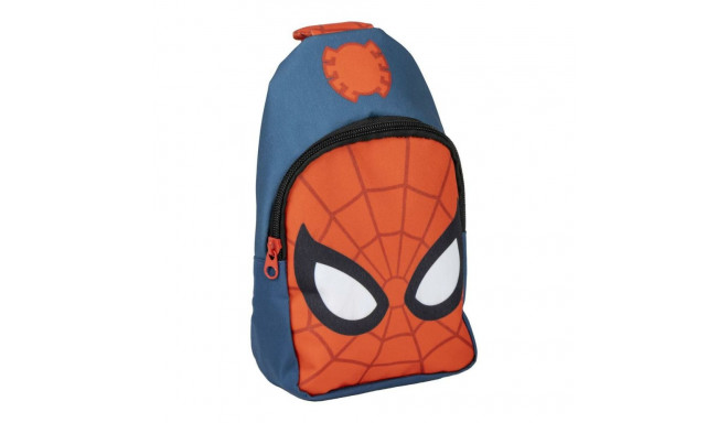 Child bag Spider-Man Shoulder Bag Blue Red 13 x 23 x 7 cm