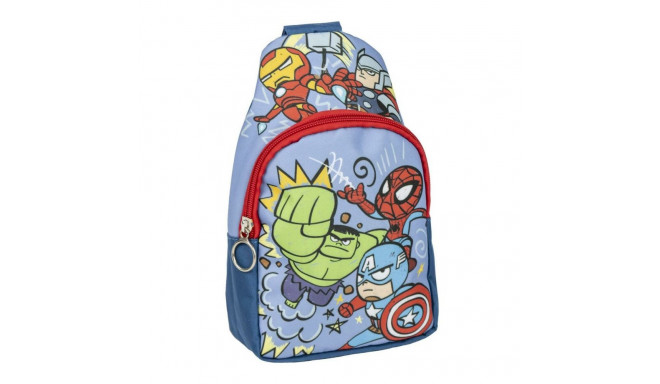 Bērnu soma The Avengers Pleca Soma Zils 13 x 23 x 7 cm