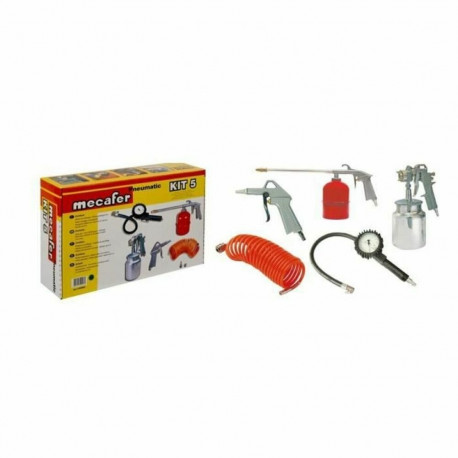 Air compressor accessory kit MECAFER 5 Tükid