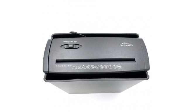 Paberihunt Media Tech Shredder MT215 V2.0 Must 8 L
