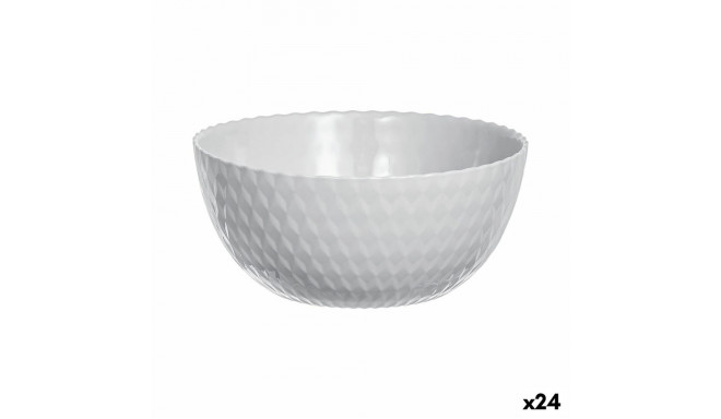 Bowl Luminarc Pampille Grey Glass 13 cm (24 Units)