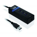 USB-jaotur Ibox IUH3FB Must